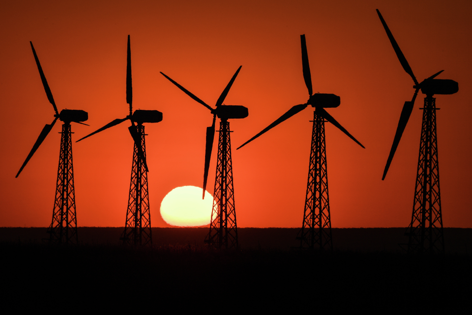 Ветрогенераторы на Мирновской ветроэлектростанции. Фото: Константин Михальчевский / РИА Новости